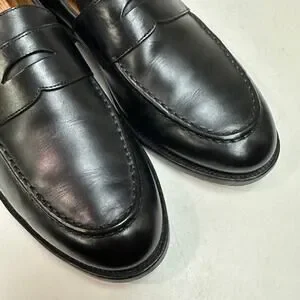EXCELLENT Grant Stone x J. Crew Ludlow Penny Loafer Black Leather 12 Grant Stone | Shoes | Excellent Grant Stone X J Crew Ludlow  main image 4